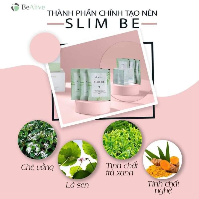 Trà giảm cân SLIM BE của BEALIVE