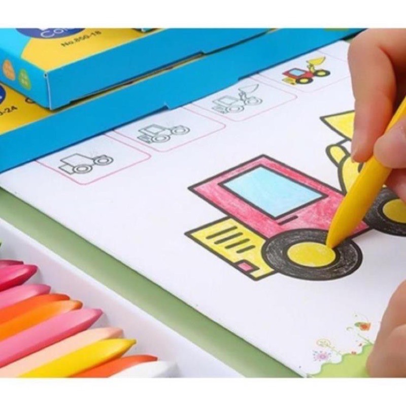 Bộ 24 màu hữu cơ cho bé