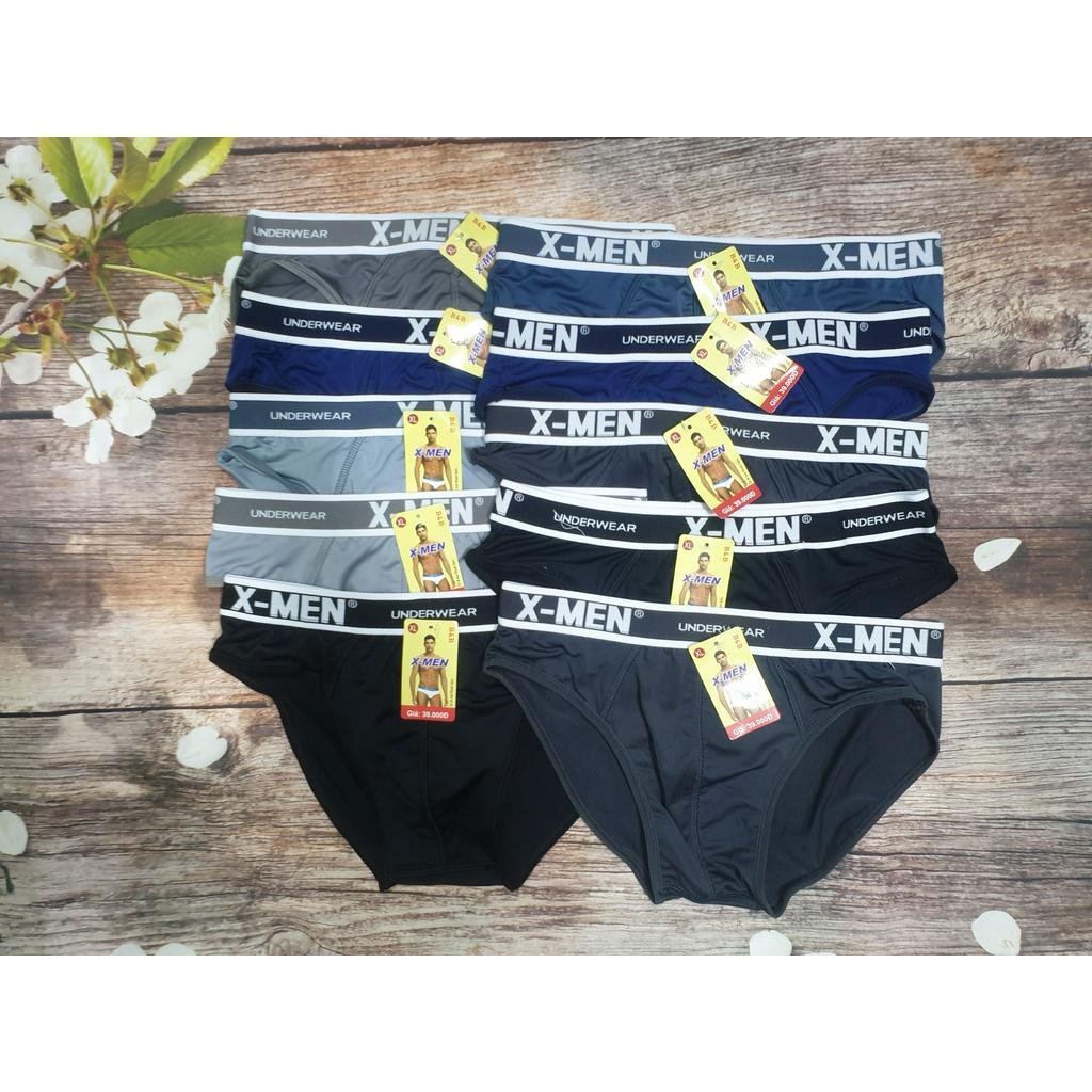 COMBO 3 Quần LÓT Nam - Nhiều Màu - Thun Lạnh Cao cấp XMENN