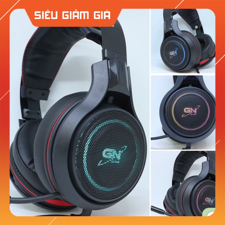 TAI NGHE GNET GH6 ÂM THANH 7.1 LED RGB