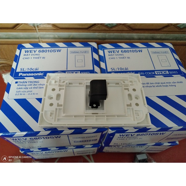 Bộ Wall Plate 1 cổng HDMI+Mặt Panasonic Cao cấp Lắp âm tường