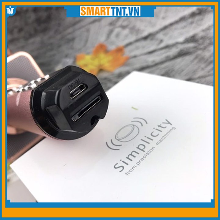 Micro kèm loa bluetooth SDRD magic karaoke SD-18 mới
