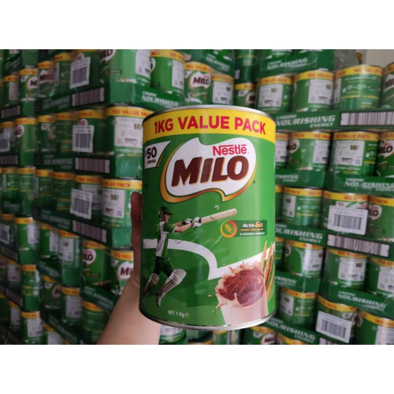 Sữa bột milo úc hộp 1kg