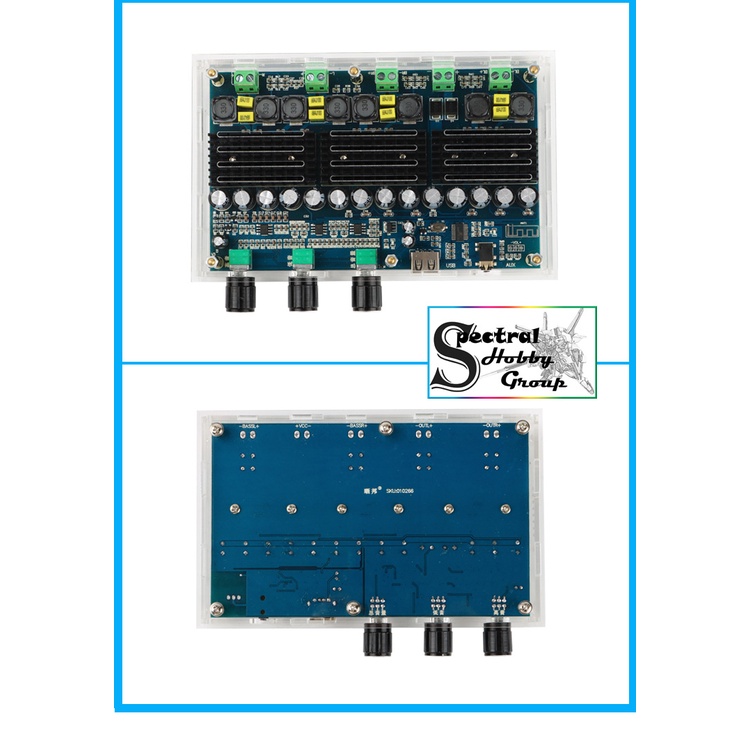 Mạch khuếch đại âm thanh 4 kênh 2*50W + 2*100W bluetooth 5.0 chất lượng cao Digital Audio Amplifier A10266