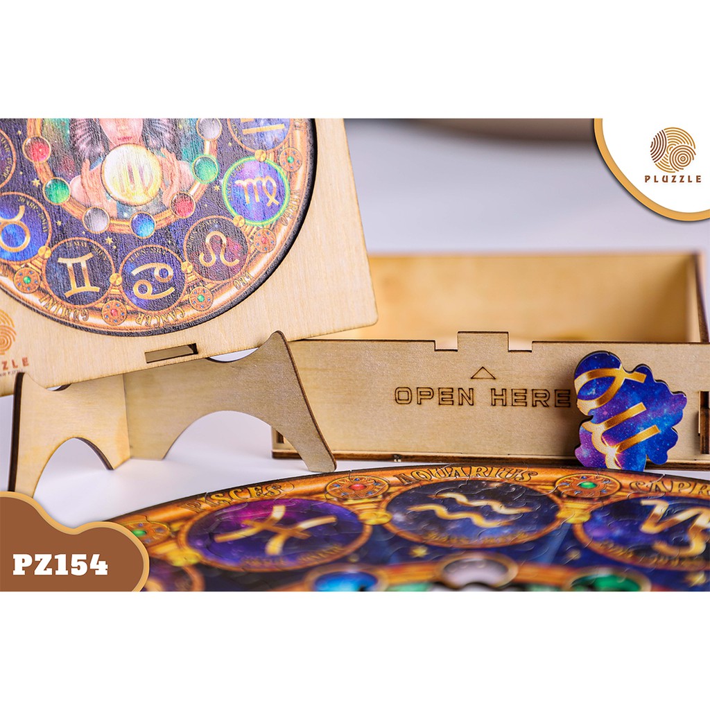 PLUZZLE Bộ xếp hình gỗ đồ chơi puzzle ghép hình 12 Cung Hoàng Đạo - Cung Xử Nữ – PZ154