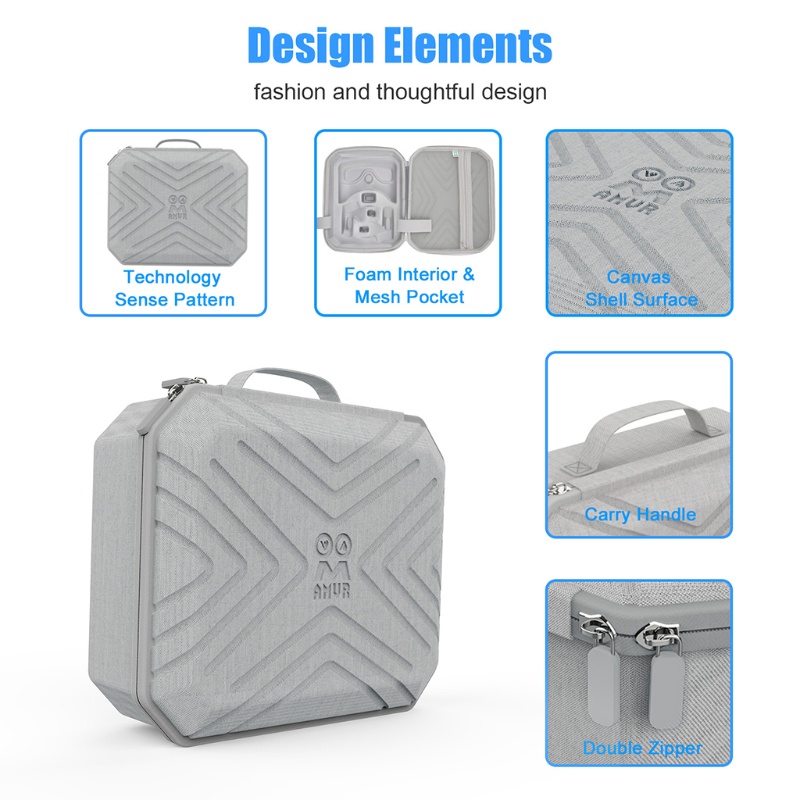 Túi đựng bảo vệ bằng EVA cho hệ thống thực tế ảo Oculus Quest 2