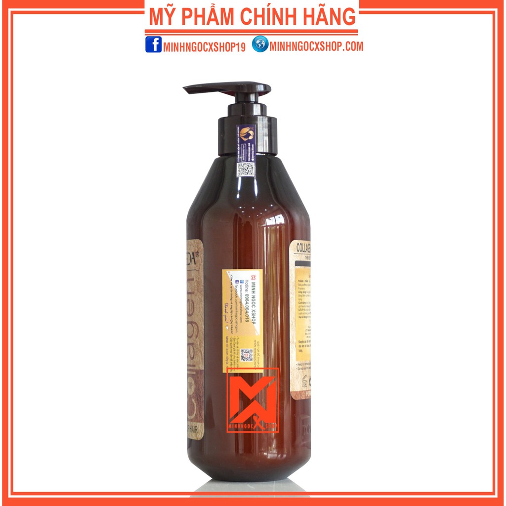 Dầu xả phục hồi HANEDA COLLAGEN 500ml chính hãng