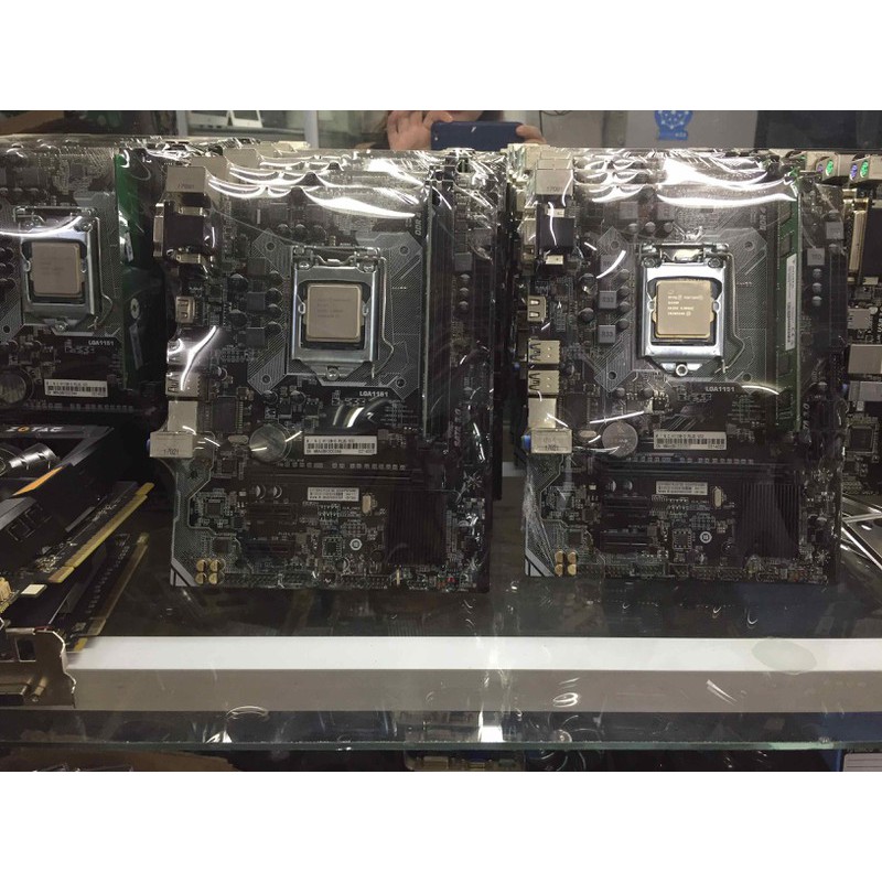 H110 + CPU G4400+ram 4g dr4+fan zin+chặn main-KÈM ẢNH THỰC TẾ