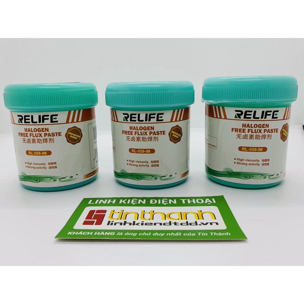 Mỡ hàn trắng RELIFE RL-559 chính hãng
