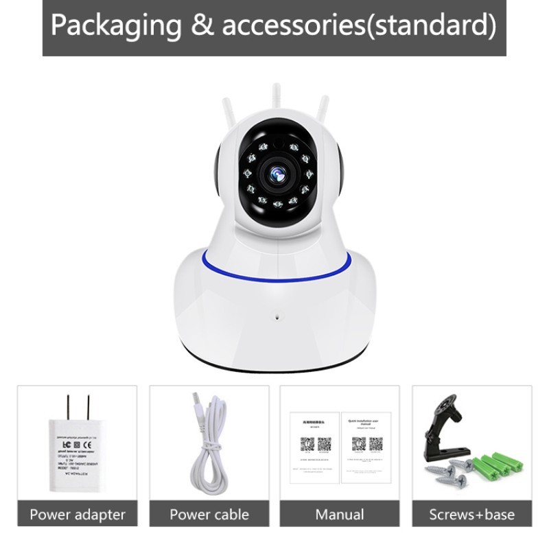 Camera An Ninh Không Dây Wifi Hd Ip 360eye 720p | BigBuy360 - bigbuy360.vn