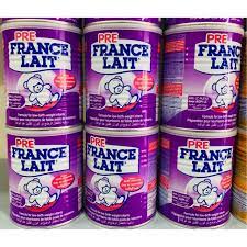 Mẫu mới -{Chính hãng} Sữa France Lait Pre 400g Cho Trẻ Sinh Non, Nhẹ Cân - Sữa Nhập Khẩu Nguyên Lon Pháp - Date luôn mới