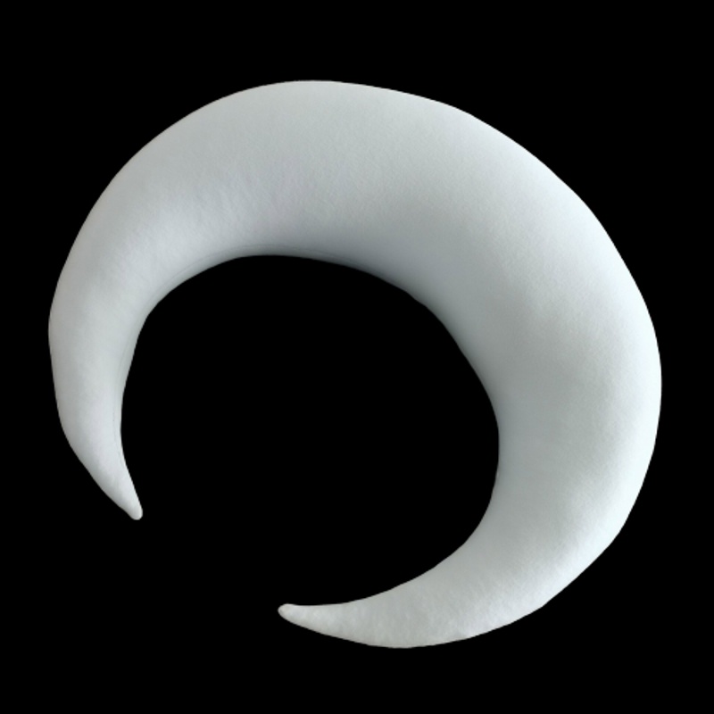 Gối Hình Bán Nguyệt Dùng Làm Phụ Kiện Chụp Ảnh Cho Bé Sơ Sinh