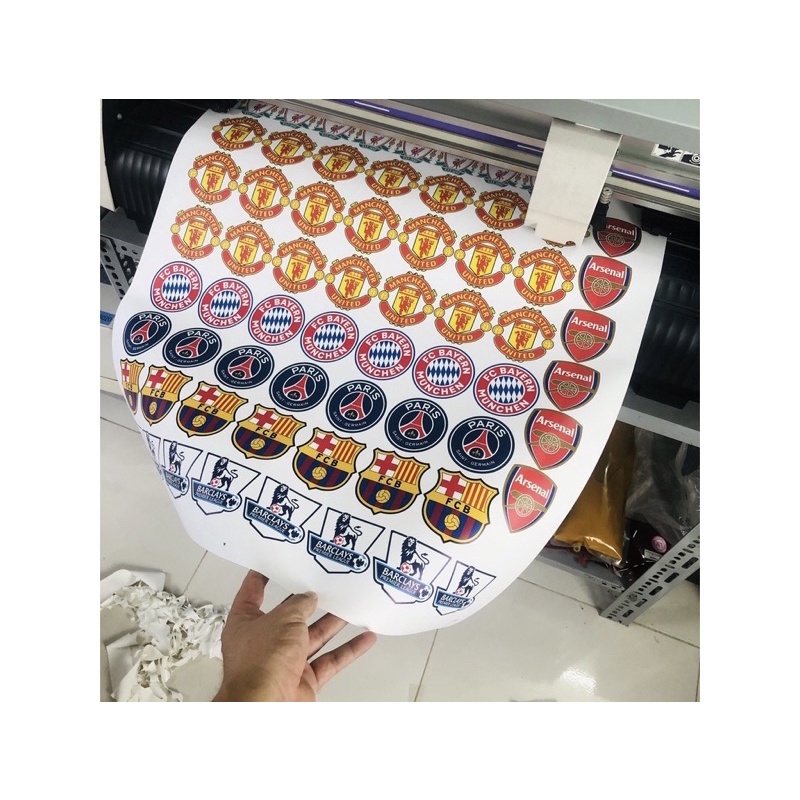 HÌNH ỦI NHIỆT, LOGO ỦI ÁO CLB BÓNG ĐÁ 💋