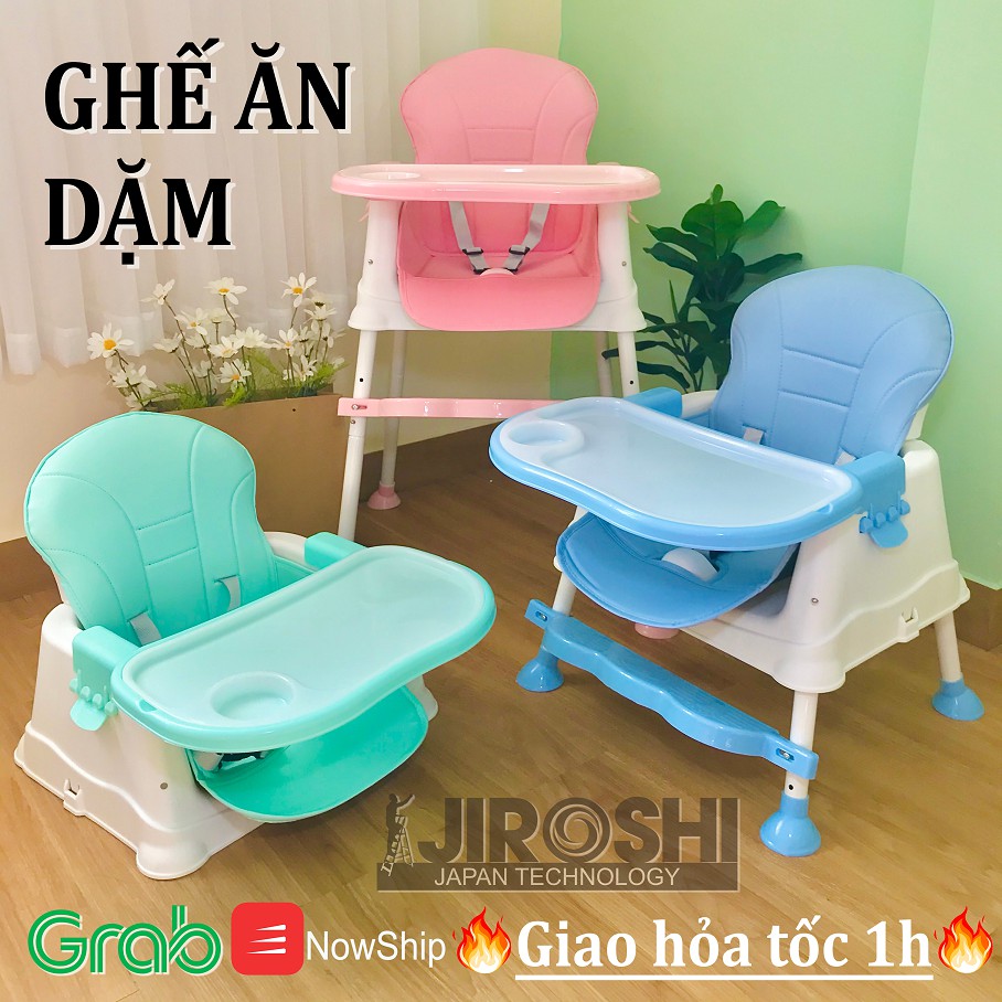 Ghế cho bé - Ghế ăn dặm cao cấp JIROSHI