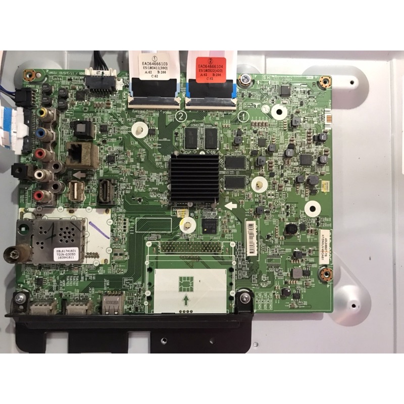 BO MẠCH TIVI LG 43UH650T CÁP 4K zin theo máy