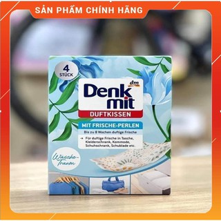 Túi thơm Denkmit Đức - Hộp 4 gói, dùng cho tủ quần áo, xe oto