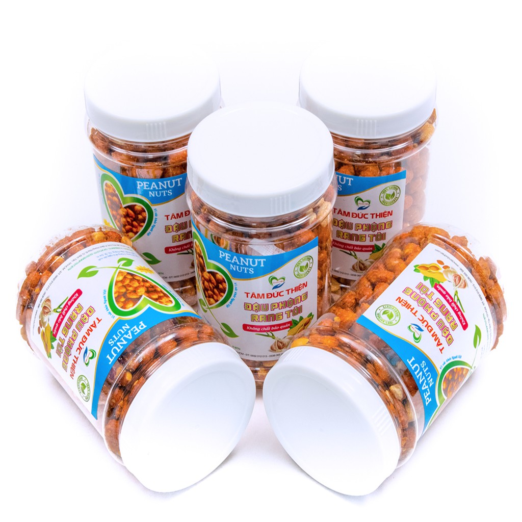 Combo 5 Hộp Đậu Phộng Rang Tỏi Ớt Tâm Đức Thiện - Hộp 255GR | BigBuy360 - bigbuy360.vn