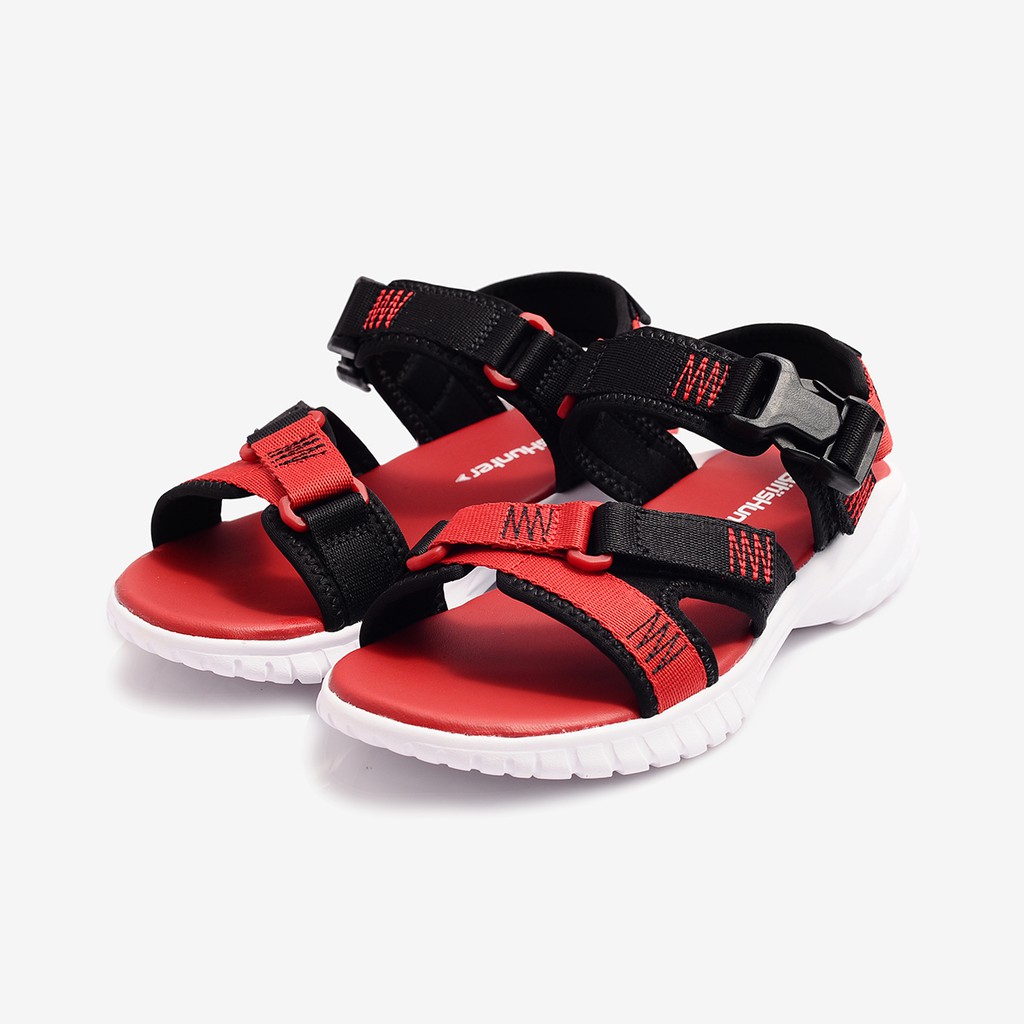 [Mã WABRBID2 giảm 10% đơn 500K] Sandal Nữ Bitis Hunter Festive Zig-Zag Chilly Red S3 DEWH00600DOD