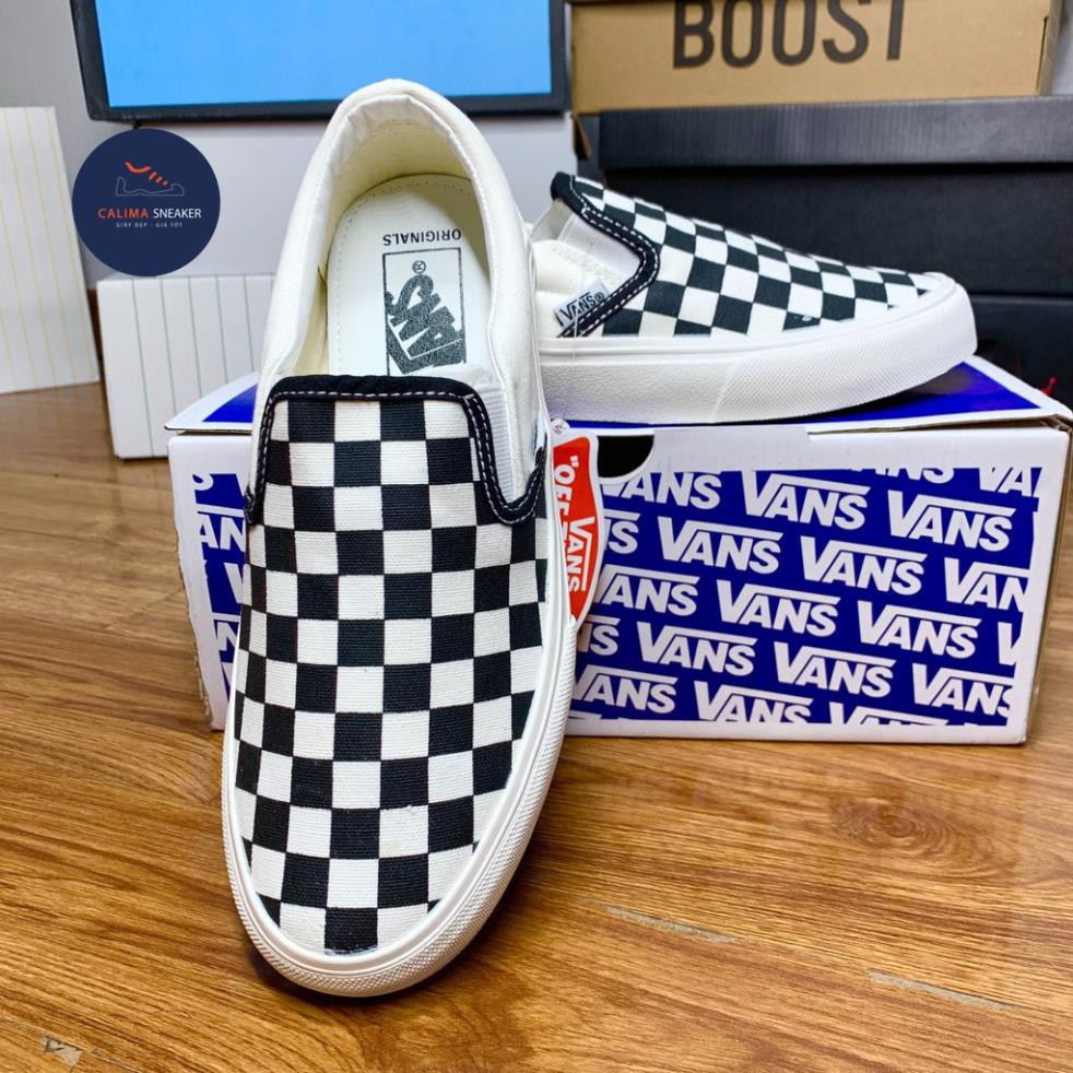 Giày Vans Caro 🏆HOT TREND🏆 Giầy Thể Thao Vans caro / Sneaker Nam Nữ Đủ Size : 36-43 /Giày Vans slip on | BigBuy360 - bigbuy360.vn