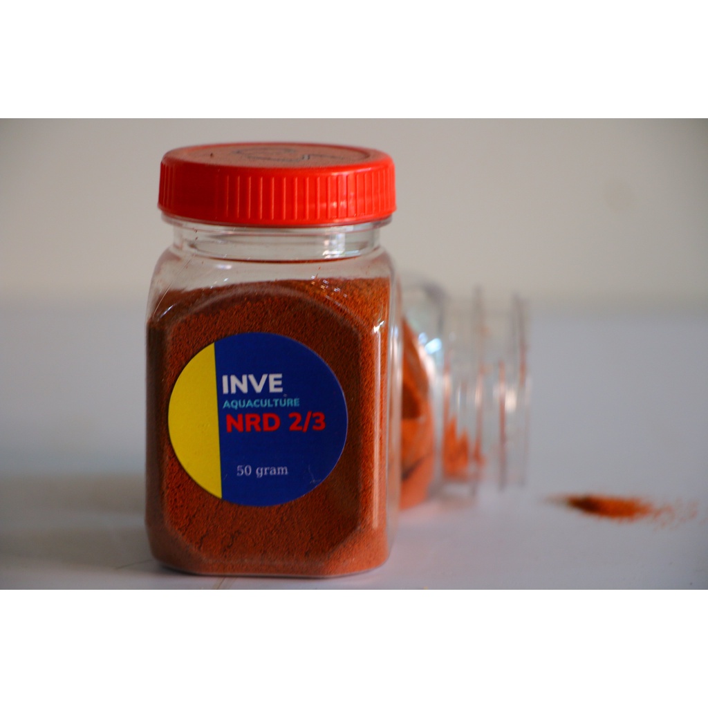 Cám Thái Inve 2/3, 1 Hủ 50g, Thức Ăn Cá Cảnh, Cám Cá Con, Cá 7 Màu, Cá Thuỷ Sinh Mau Ăn Chóng Lớn,Dinh Dưỡng Cao