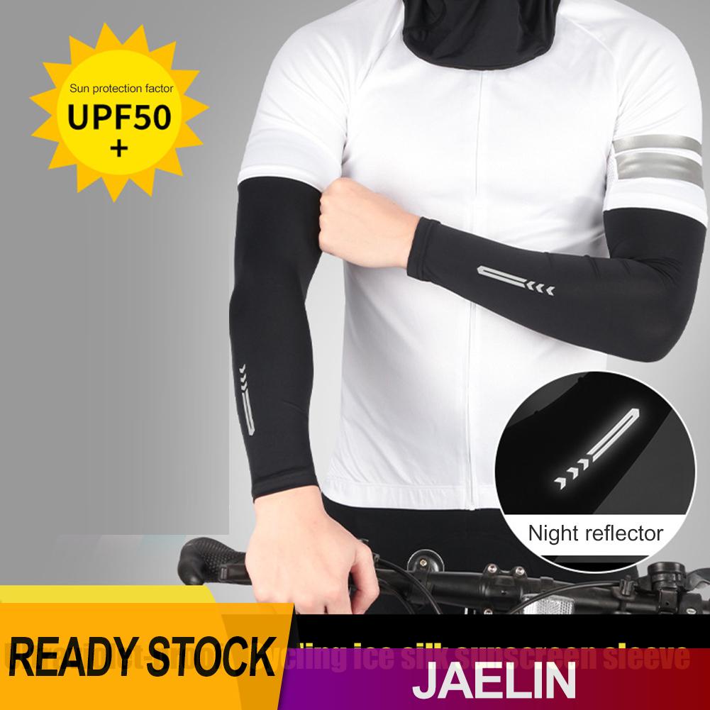 Găng Cánh Tay Chống Tia UV Thoáng Khí Dùng Khi Đạp Xe/Chạy Bộ Cho Nam Và Nữ