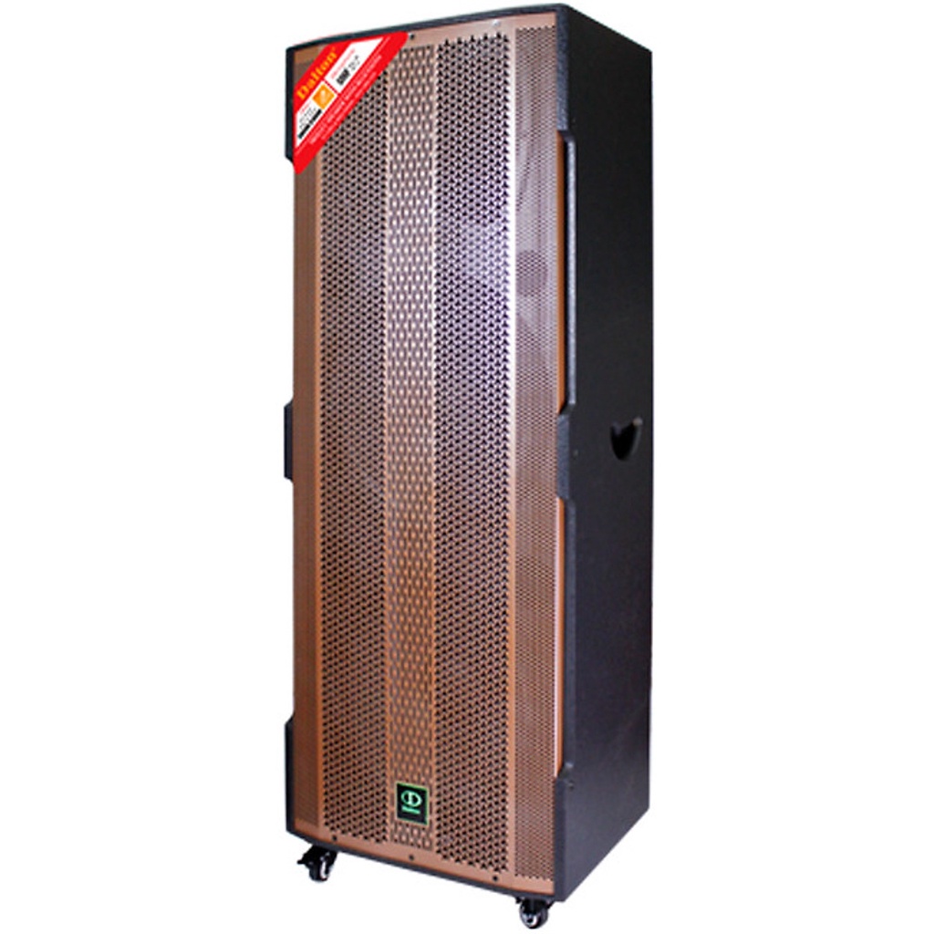 Loa kéo điện karaoke di động 1600W DALTON TS-15A2800 bass loa 4 tấc đôi cực khủng,Tặng kèm 2 micro UHF-BH 12 tháng.