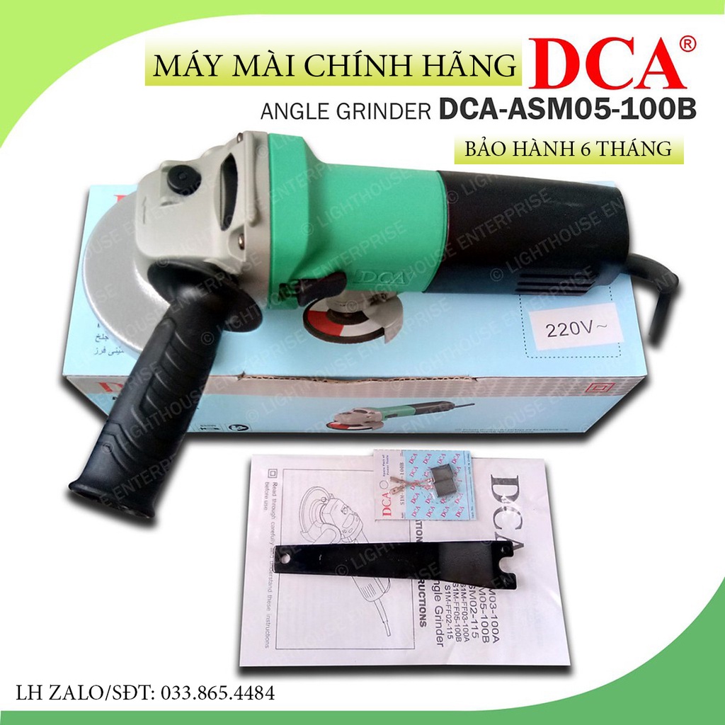 [CHÍNH HÃNG] MÁY MÀI GÓC DCA ASM05-100B 850W (100MM)  giá rẻ