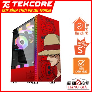 Thùng máy tính MIK DT03 Red Luffy - Kính cường lực
