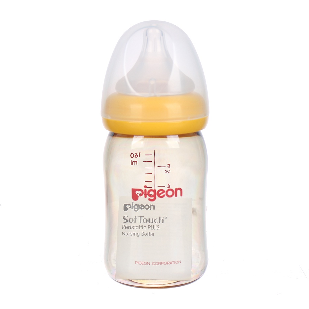 Bình sữa Pigeon PPSU 160ml - 240ml cho bé từ 0 tháng tuổi