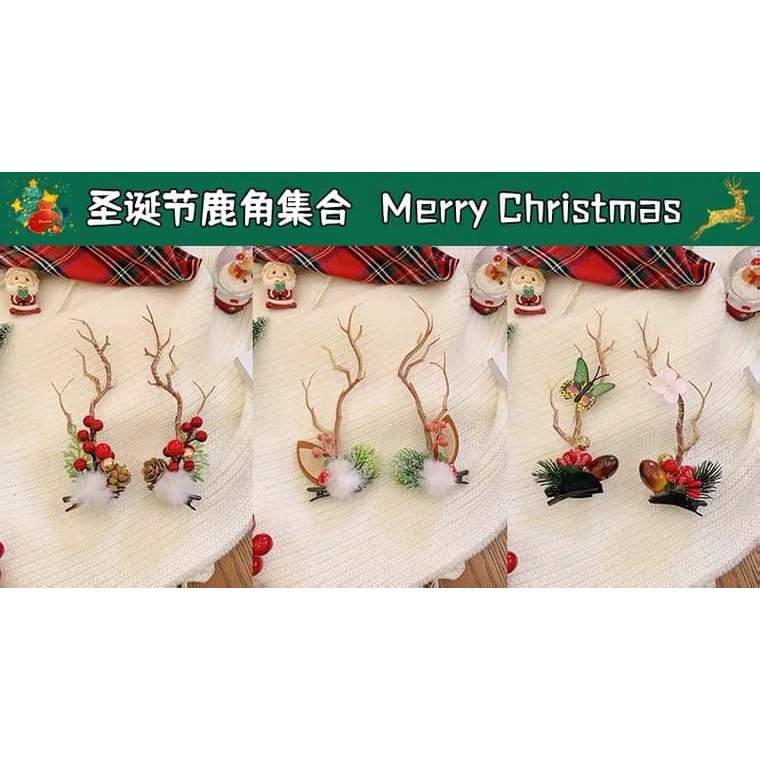 Kẹp tóc nữ giáng sinh