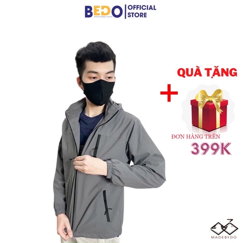 Áo gió lót lông nam nữ thể thao, bên trong lớp lông vàng loại siêu đẹp, siêu bền, ảnh do shop chụp AGD.N15