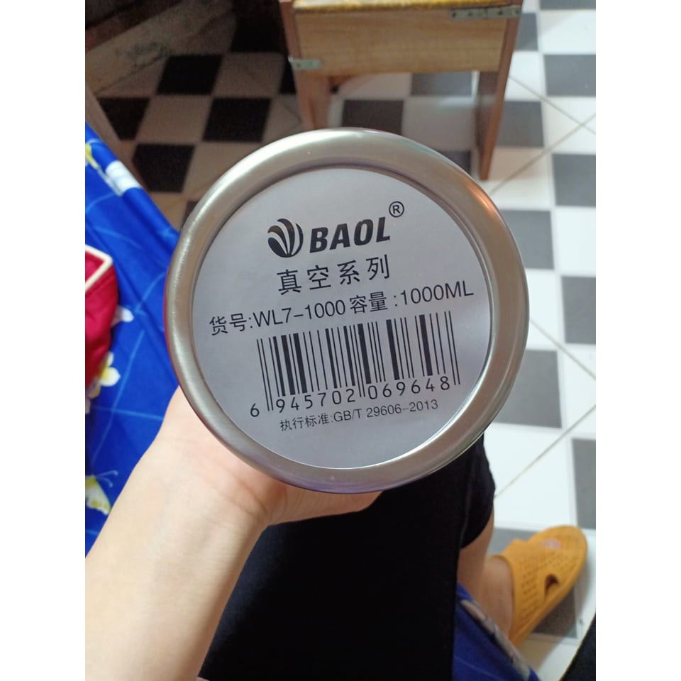 Bình giữ nhiệt Kim Cương BAOL 1000ml - Bảo hành 1 đổi 1