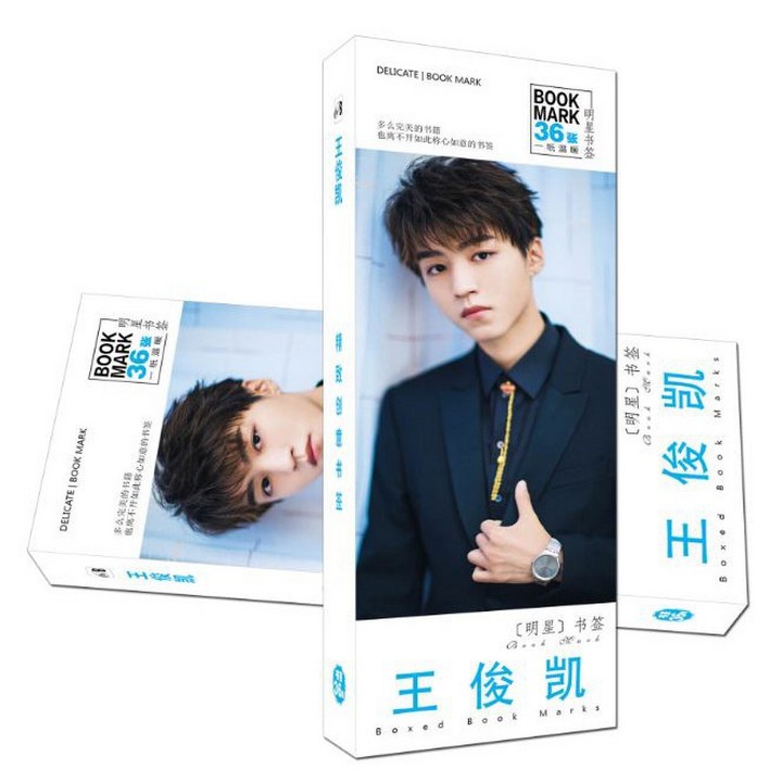 Bookmark TFboys hộp ảnh kẹp sách đánh dấu trang