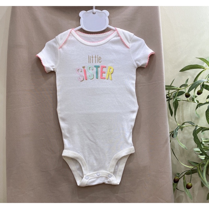 Bodysuit cộc tay xuất dư cho bé gái