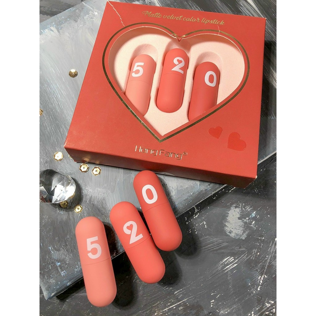 Sét son 520 siêu lì, 3 tông màu hot