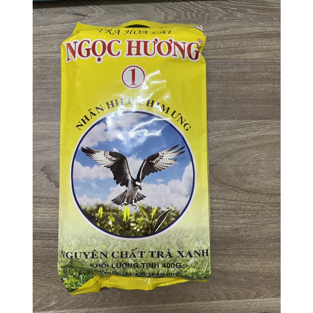 Trà hoa lài Ngọc Hương gói 400gr, trà thơm ngon dùng pha chế các loại trà