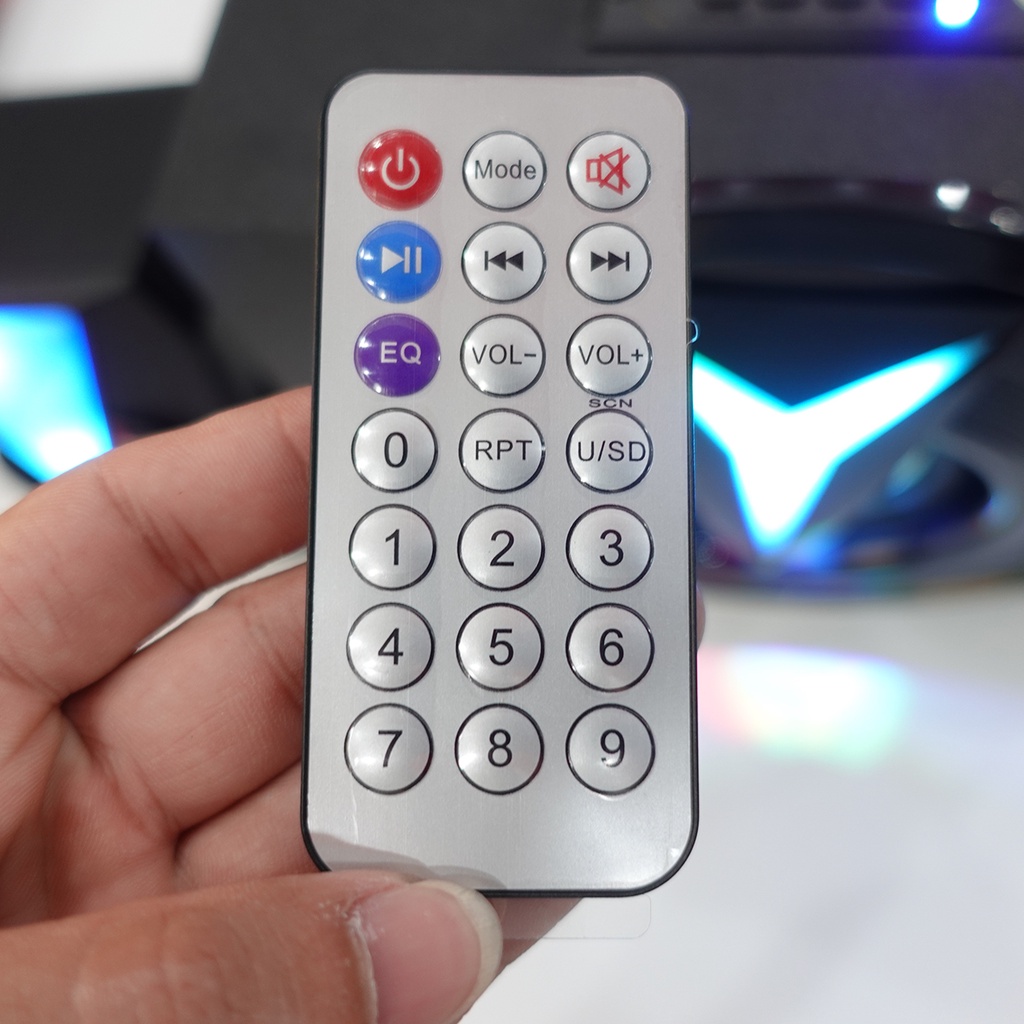 Loa vi tính 2.1 K10 có Bluetooth, Chân USB - Thiết Kế Hiện Đại Có Đèn Led RGB Nổi Bật Loa Công Suất Lớn