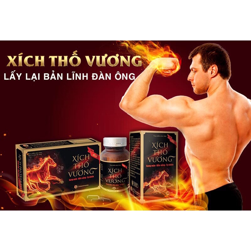 XÍCH THỐ VƯƠNG  Viên uống tăng cường sinh lý Nam