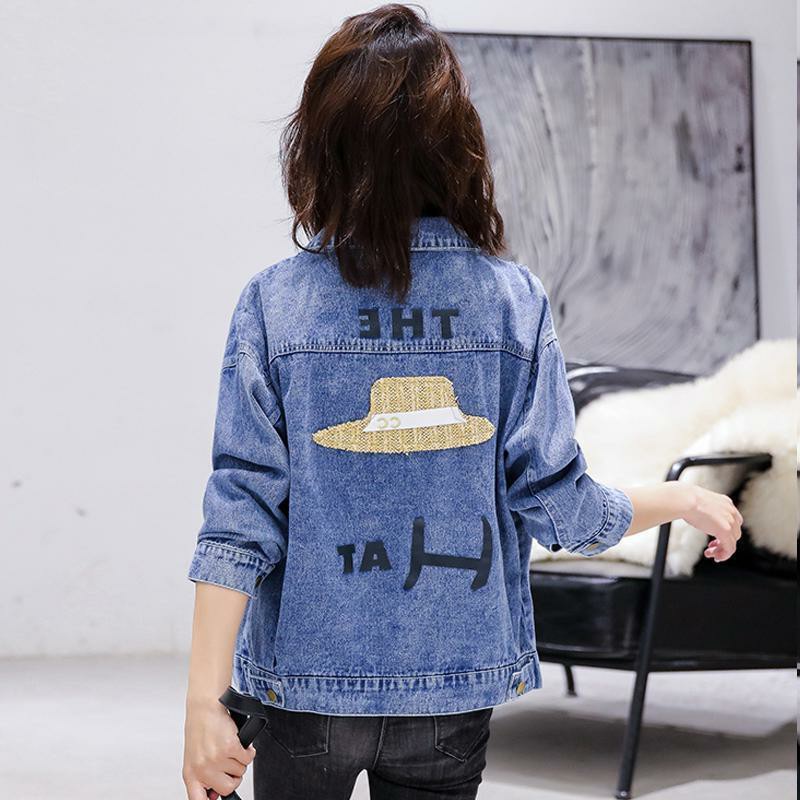 Áo khoác jean nữ Hello The Hat Vouge Brooklyn sắc màu cao cấp form 48-59kg Chiwawa shop giá sỉ C49