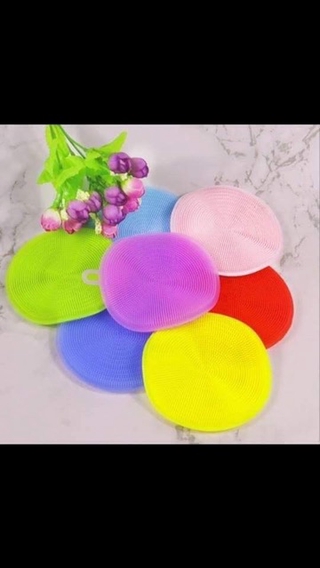 [Có sẵn] Sét 3 miếng rửa bát silicon
