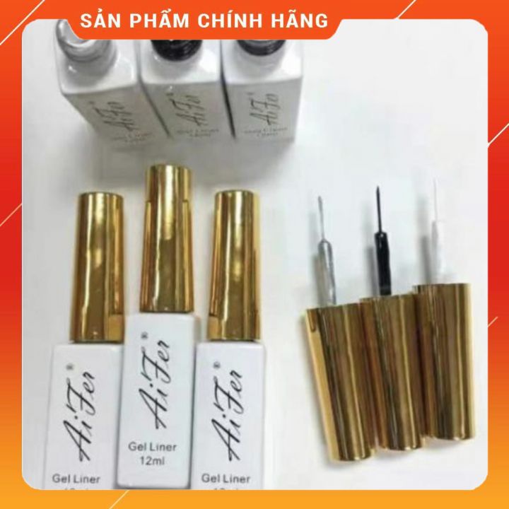 Sơn gel vẽ cọ nét Aifer -ĐỦ MÀU CHAART SƠN BÓNG ĐẸP -NÉT CỌ SIÊU MẢNH VẼ RẤT ĐẸP (HÀNG CHÍNH HÃNG GIÁ RẺ)