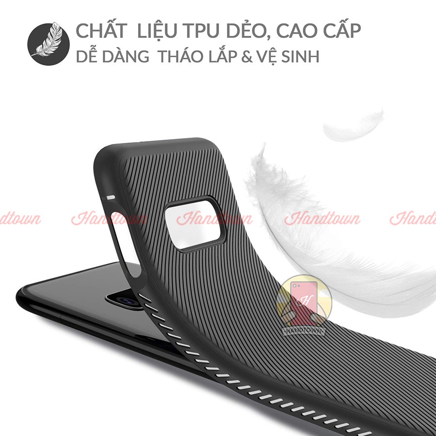 Ốp lưng mềm TPU Vân Chéo Samsung Galaxy S10e / S10 Edge / S10 / S10 Plus