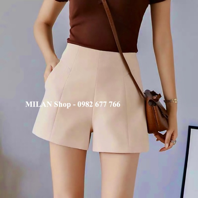 Quần short vải cạp( lưng) cao hàng Quảng Châu | BigBuy360 - bigbuy360.vn