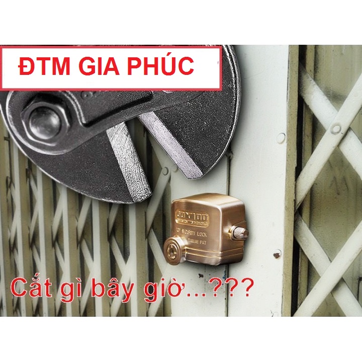 Ổ Khóa Chụp Chống Cắt Toàn Diện Mẫu 2023, Ổ Khoá Chụp Bát Cửa Chìa Hỏa Tiển Cao Cấp