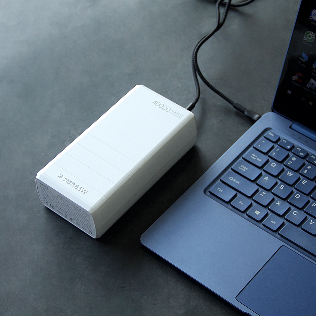 Sạc Dự Phòng Cho Laptop 40000mah 65W Remax RPP-310 - Lõi Pin Polymer Siêu Bền Chất Lượng Cao Remax Việt Nam