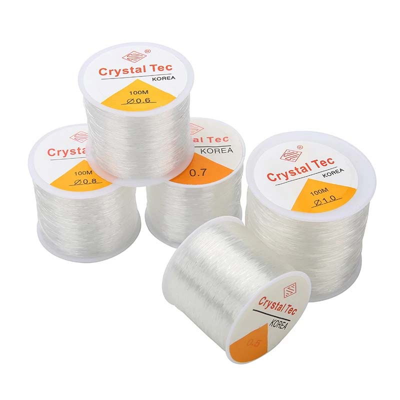 Cuộn Dây 100M 0.5-1mm Chuyên Dụng Cho Làm Trang Sức Thủ Công