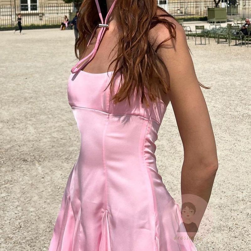 Đầm Hai Dây Mùa Hè Màu Sắc Thời Trang Quyến Rũ Cho Nữ