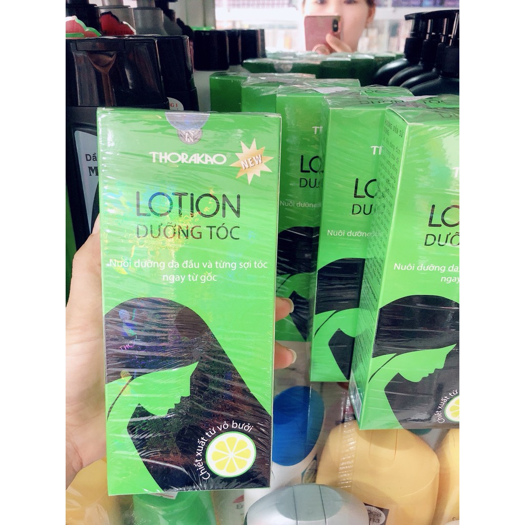 Lotion Dưỡng Tóc - Tinh Dầu Bưởi Thorakao ngăn rụng tóc | BigBuy360 - bigbuy360.vn