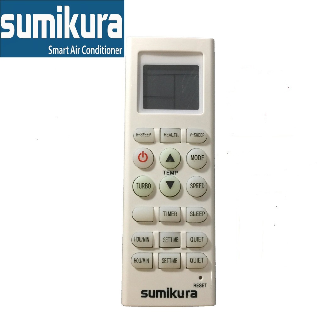 Remote điều khiển điều hòa máy lạnh sumikura bản to