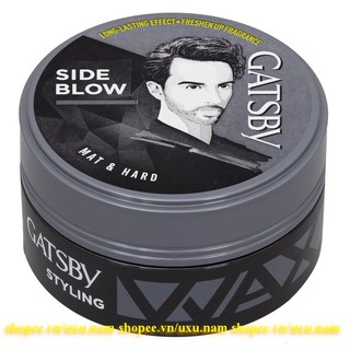 Wax Tạo Kiểu Tóc Hộp Xám Gatsby Wax M&H 75g.